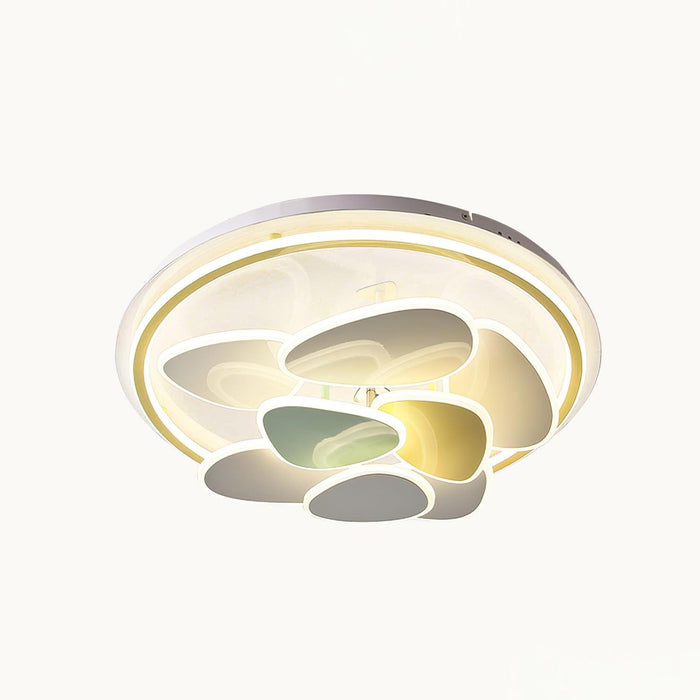 Colorful Cloud Round Ceiling Lamp-DWHOME