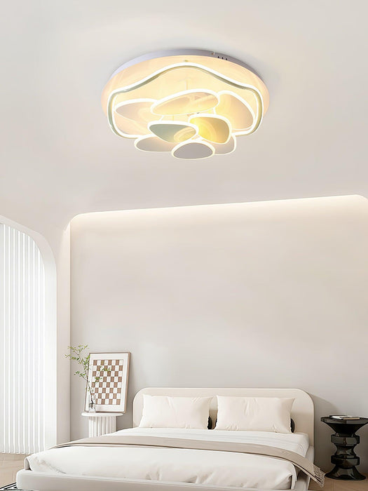Colorful Cloud Round Ceiling Lamp-DWHOME
