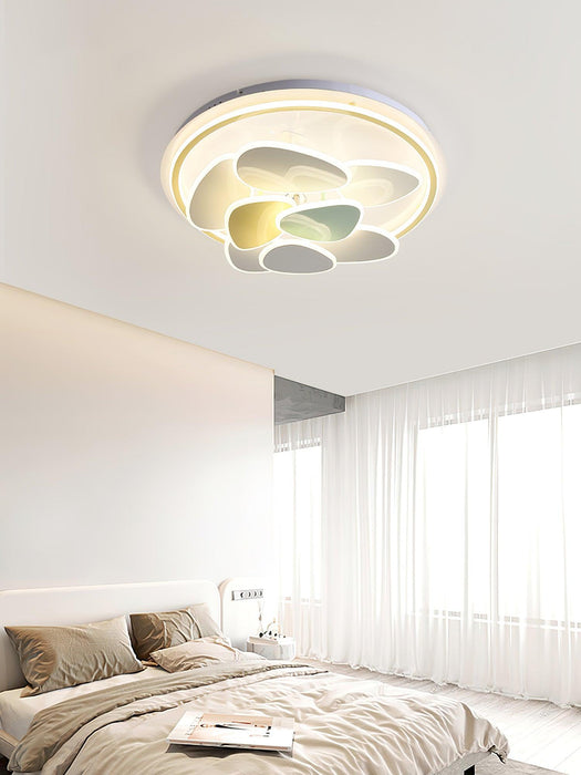 Colorful Cloud Round Ceiling Lamp-DWHOME