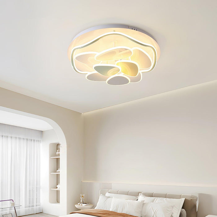 Colorful Cloud Round Ceiling Lamp-DWHOME