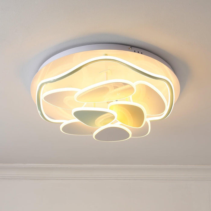 Colorful Cloud Round Ceiling Lamp-DWHOME