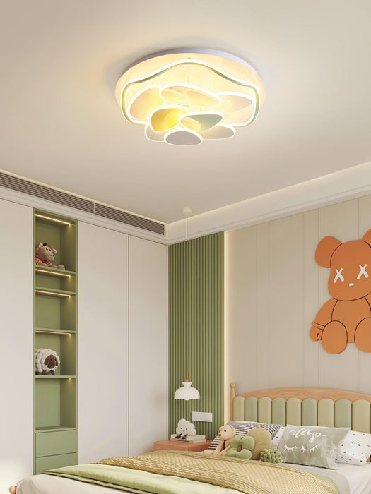 Colorful Cloud Round Ceiling Lamp-DWHOME