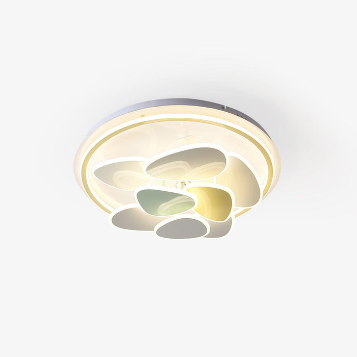Colorful Cloud Round Ceiling Lamp-DWHOME