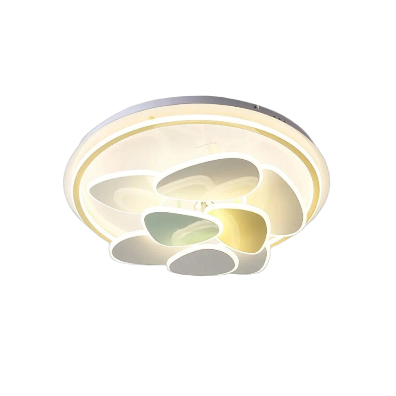 Colorful Cloud Round Ceiling Lamp - DWHOME