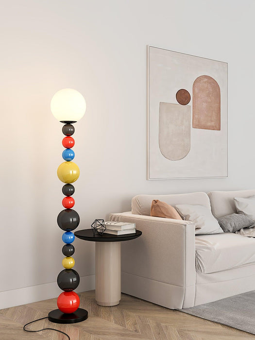 Colorful Round Ball Floor Lamp-DWHOME