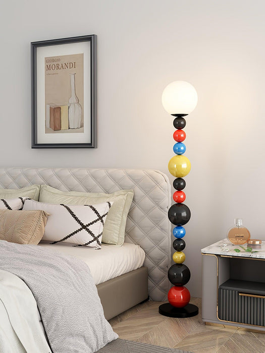 Colorful Round Ball Floor Lamp-DWHOME