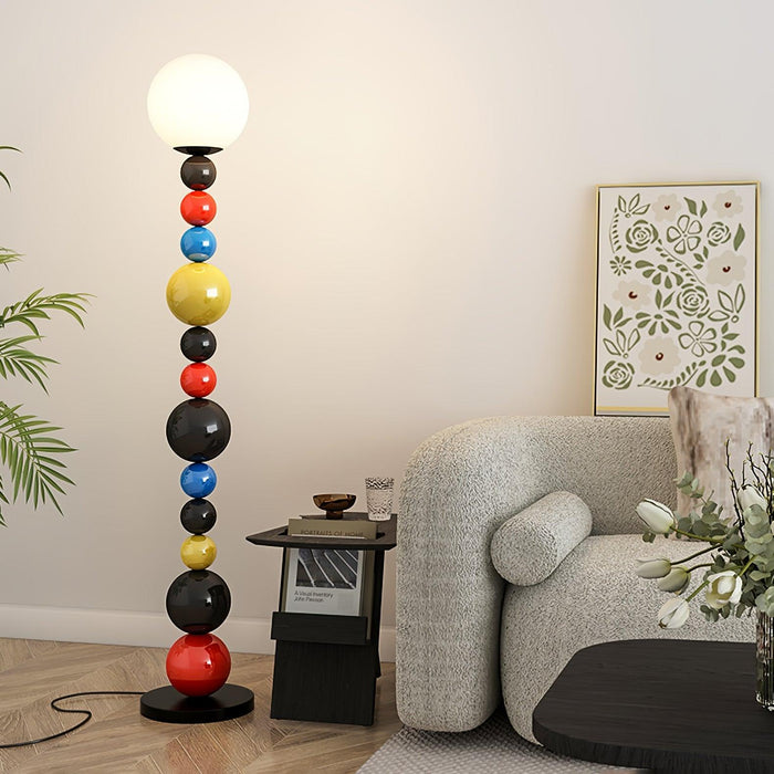 Colorful Round Ball Floor Lamp-DWHOME