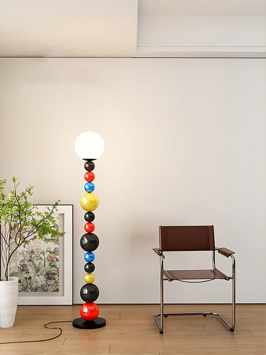 Colorful Round Ball Floor Lamp-DWHOME
