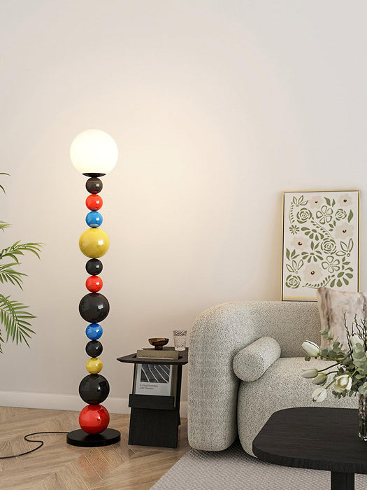 Colorful Round Ball Floor Lamp-DWHOME