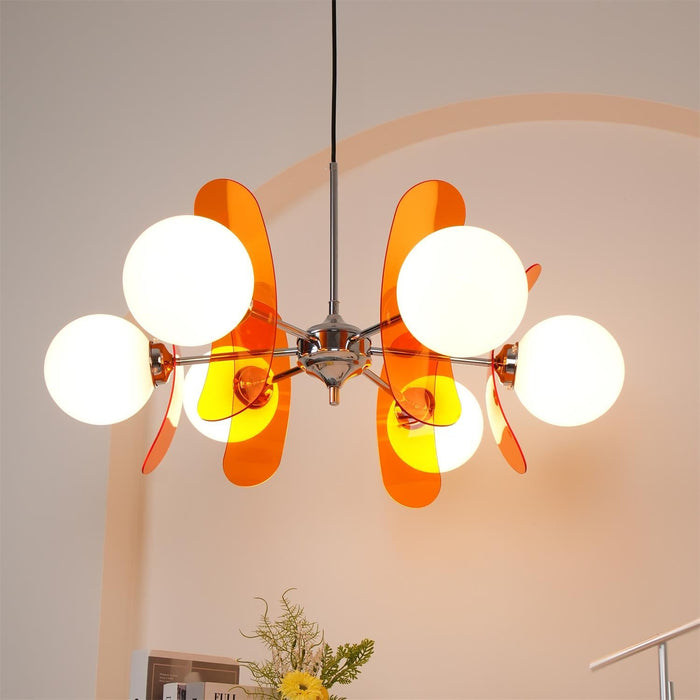 Coloured Sputnik Chandelier-DWHOME