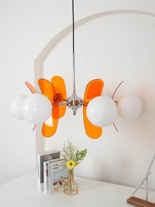 Coloured Sputnik Chandelier-DWHOME