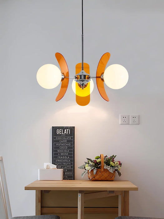 Coloured Sputnik Chandelier-DWHOME