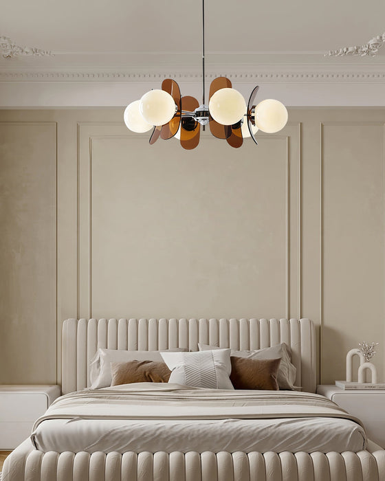 Coloured Sputnik Chandelier-DWHOME