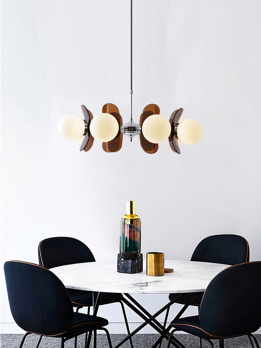 Coloured Sputnik Chandelier-DWHOME