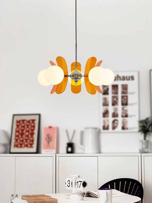 Coloured Sputnik Chandelier-DWHOME