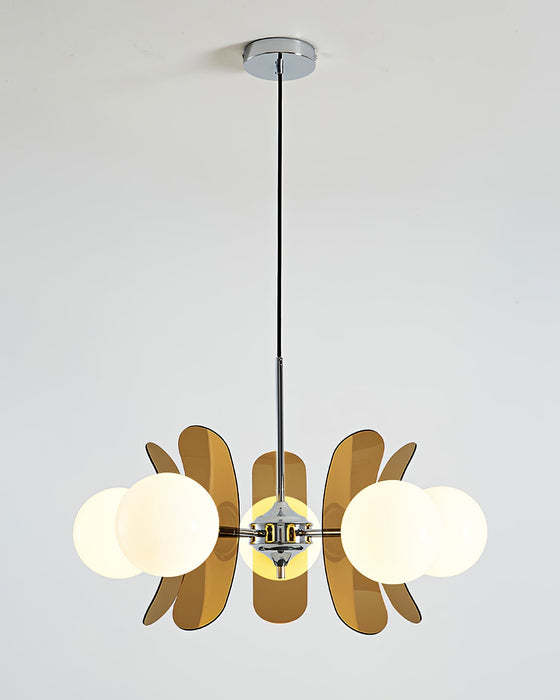 Coloured Sputnik Chandelier-DWHOME