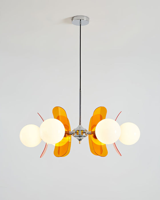 Coloured Sputnik Chandelier-DWHOME