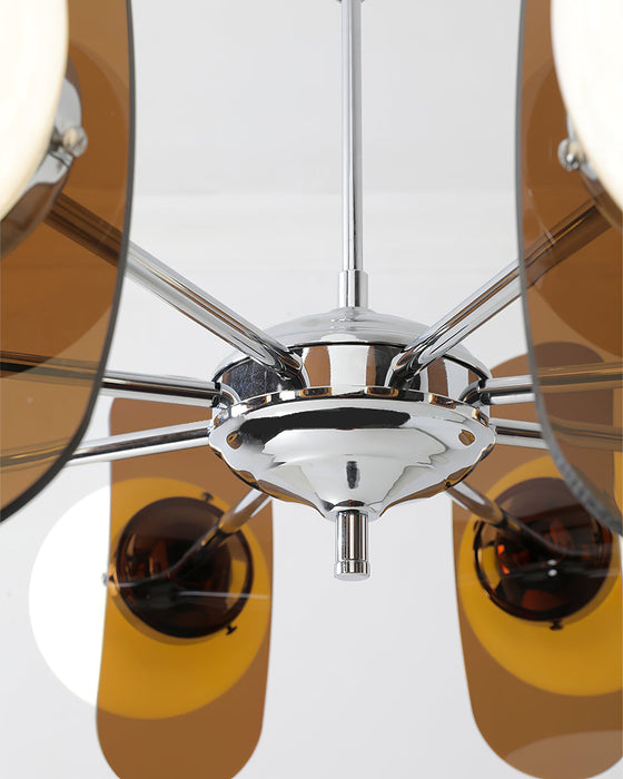Coloured Sputnik Chandelier-DWHOME