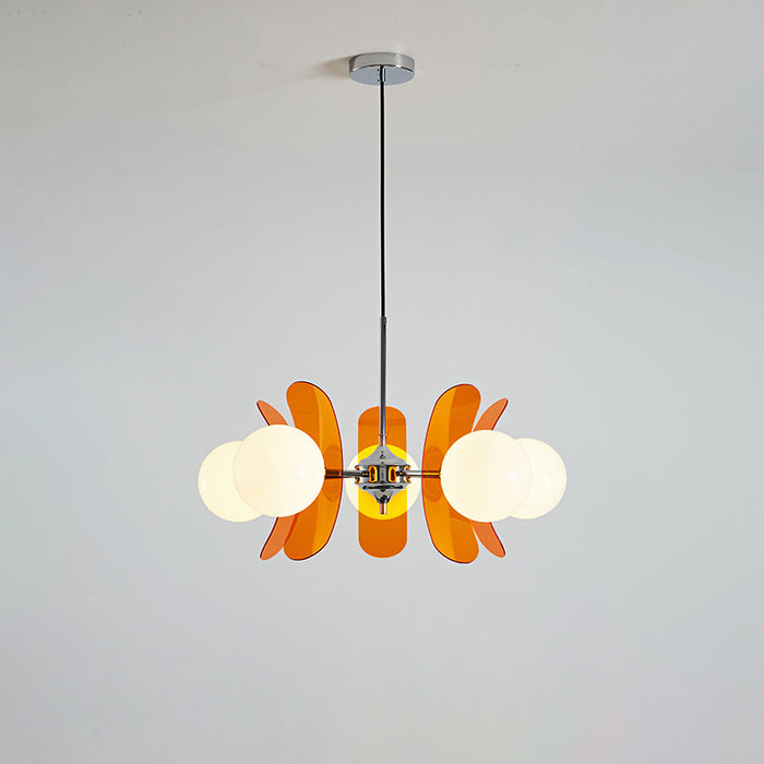 Coloured Sputnik Chandelier-DWHOME