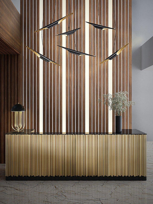 Coltrane Pipe Pendant Lights-DWHOME