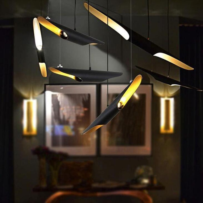 Coltrane Pipe Pendant Lights-DWHOME