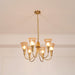 Columbia Brass Chandelier-DWHOME