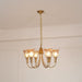 Columbia Brass Chandelier-DWHOME