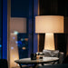 Column Fabric Floor Lamp-DWHOME