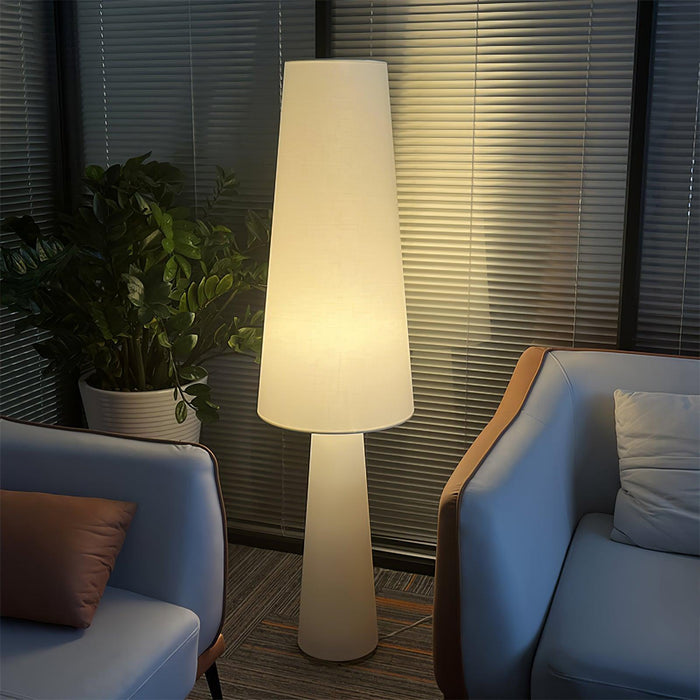 Column Fabric Floor Lamp-DWHOME