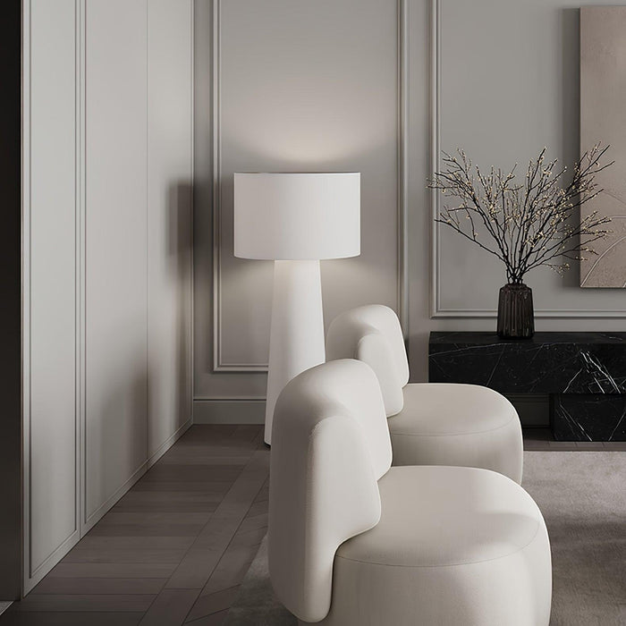 Column Fabric Floor Lamp-DWHOME