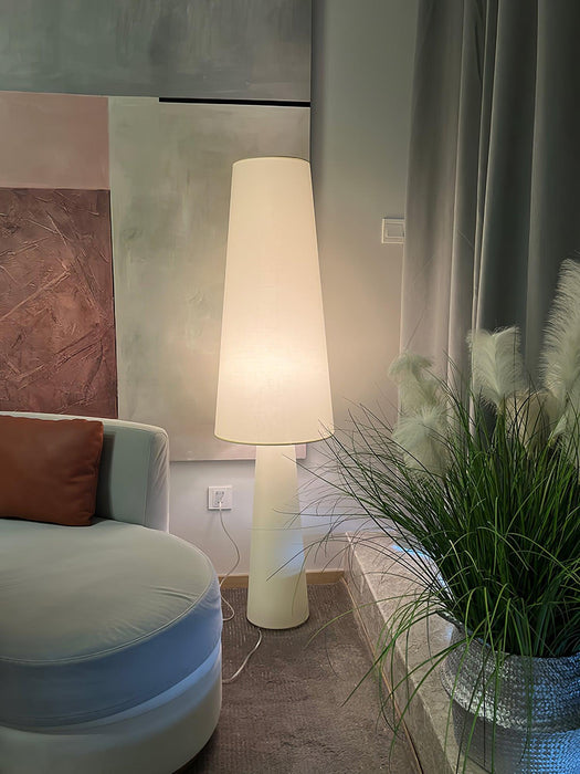 Column Fabric Floor Lamp-DWHOME