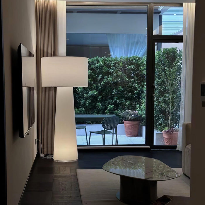 Column Fabric Floor Lamp-DWHOME
