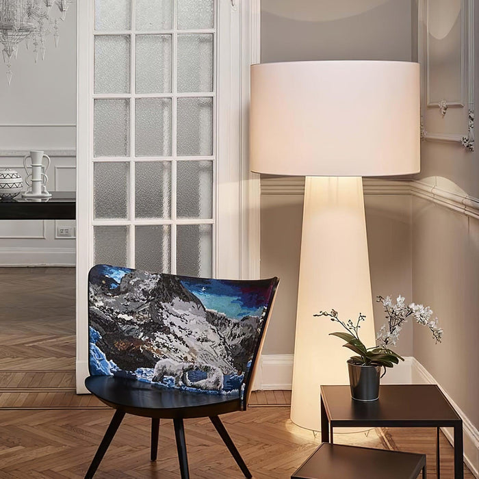 Column Fabric Floor Lamp-DWHOME