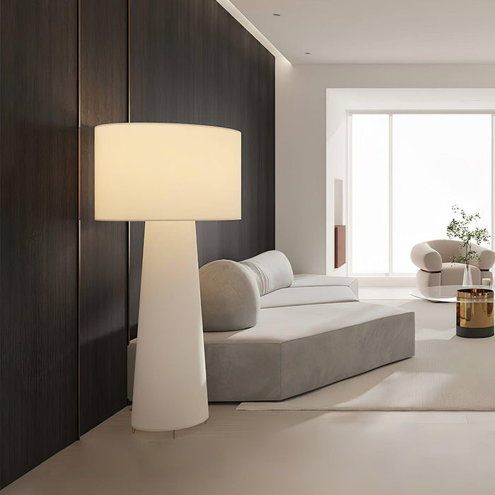 Column Fabric Floor Lamp-DWHOME