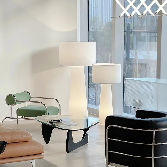 Column Fabric Floor Lamp-DWHOME