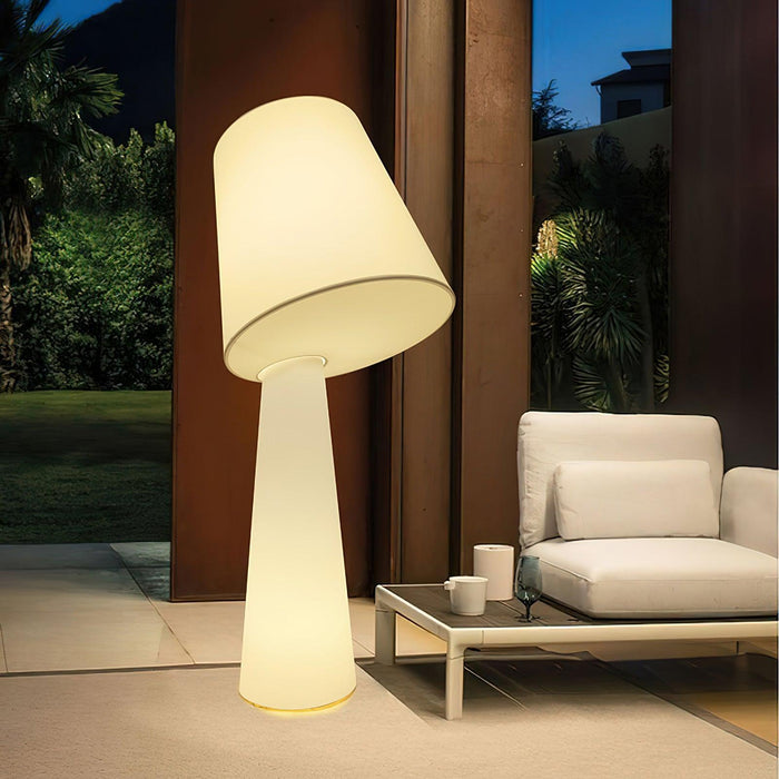 Column Fabric Floor Lamp-DWHOME