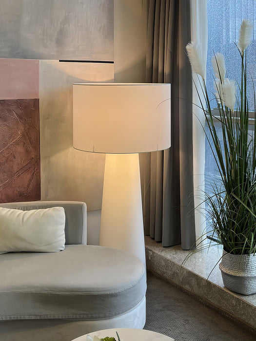 Column Fabric Floor Lamp-DWHOME