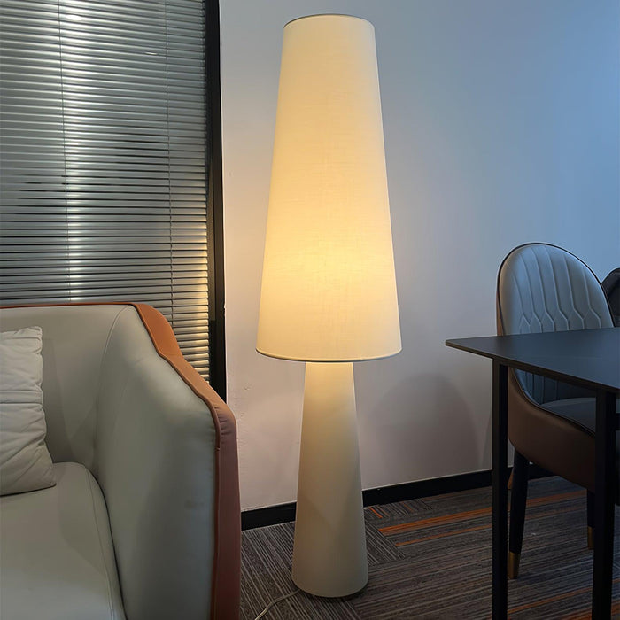 Column Fabric Floor Lamp-DWHOME