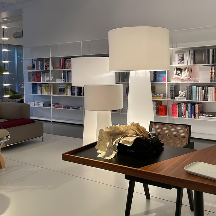 Column Fabric Floor Lamp-DWHOME