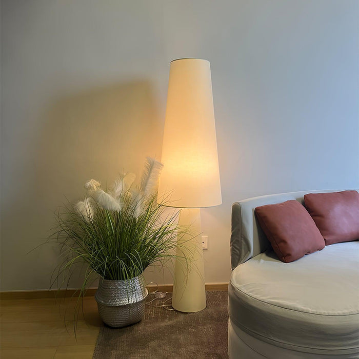 Column Fabric Floor Lamp-DWHOME