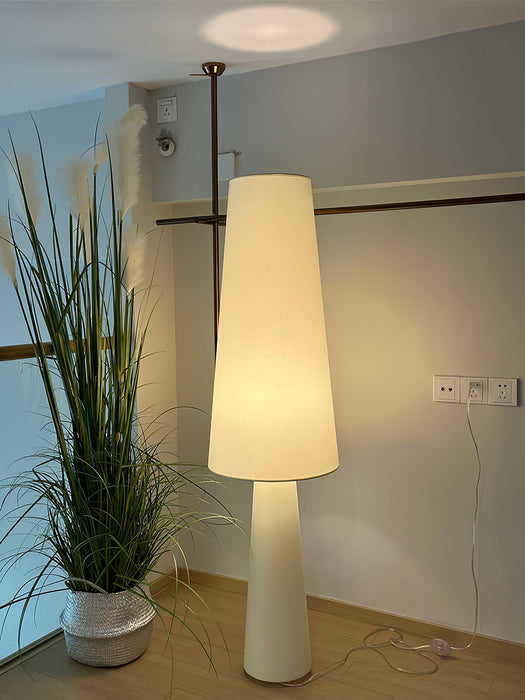 Column Fabric Floor Lamp-DWHOME