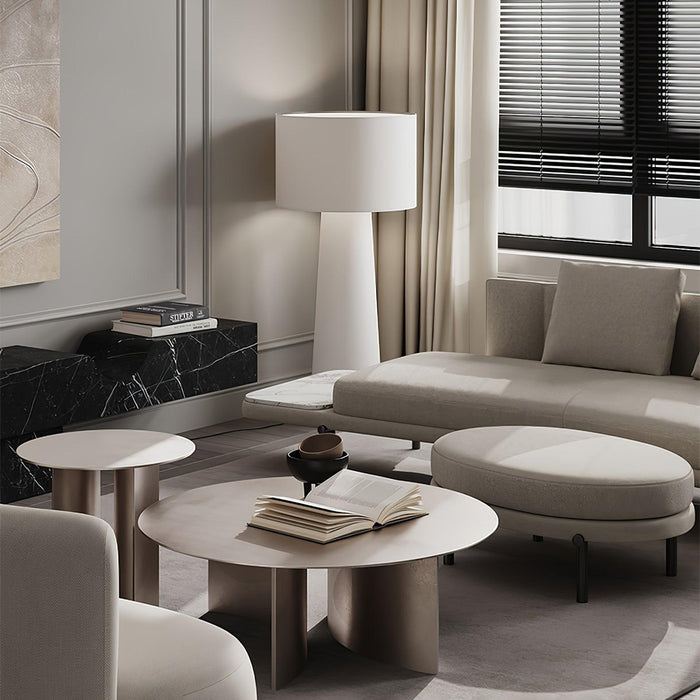 Column Fabric Floor Lamp-DWHOME
