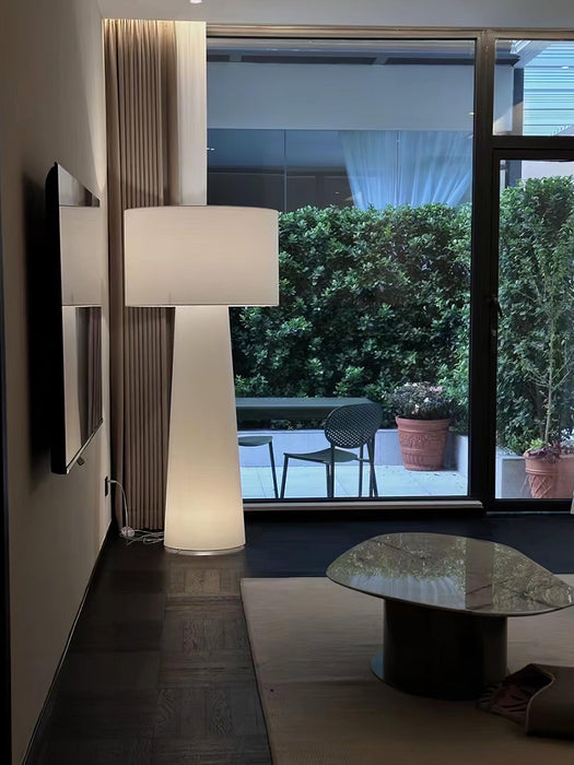 Column Fabric Floor Lamp-DWHOME