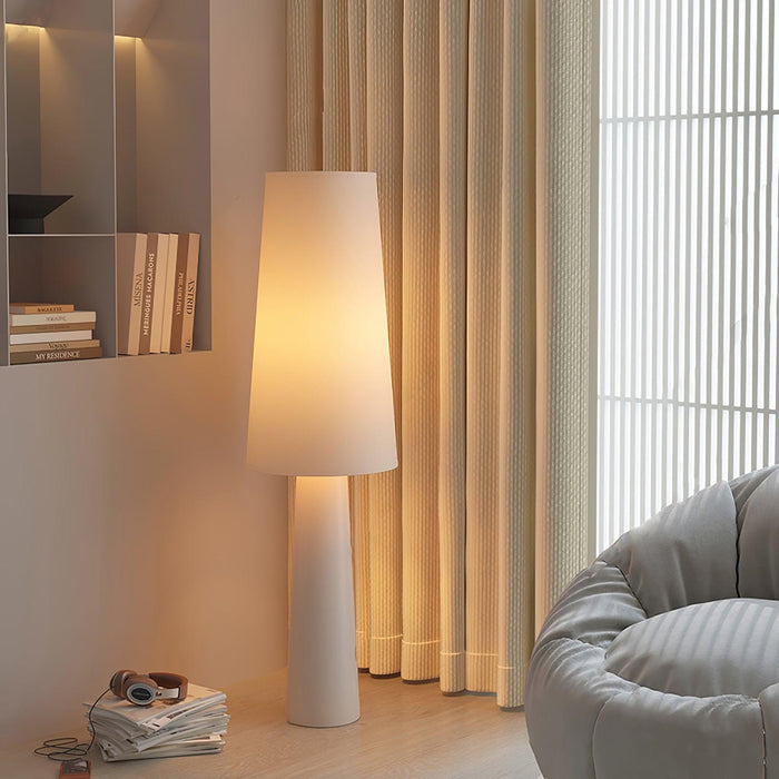 Column Fabric Floor Lamp-DWHOME