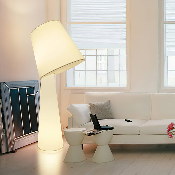 Column Fabric Floor Lamp-DWHOME