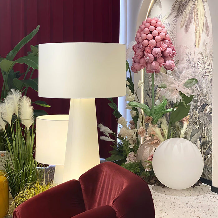 Column Fabric Floor Lamp-DWHOME