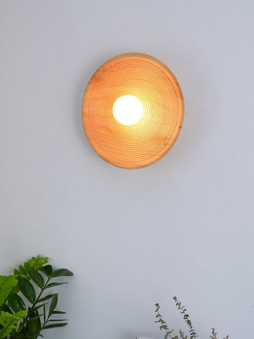 Lumina Contour Wooden Sconce-DWHOME