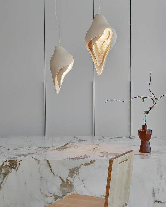 Conch Resin Pendant Lamp-DWHOME