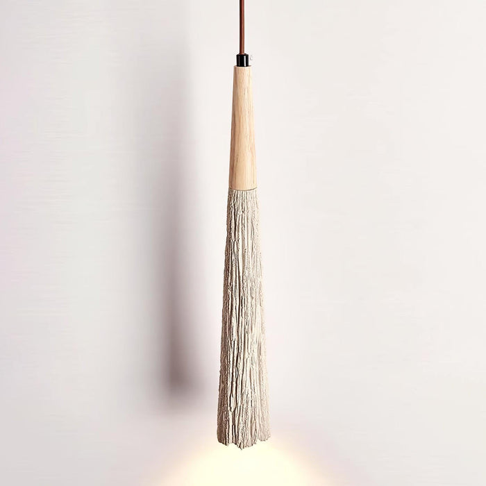 Concrete Pleated Pendant Lamp-DWHOME