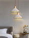 Concrete Pleated Pendant Lamp-DWHOME